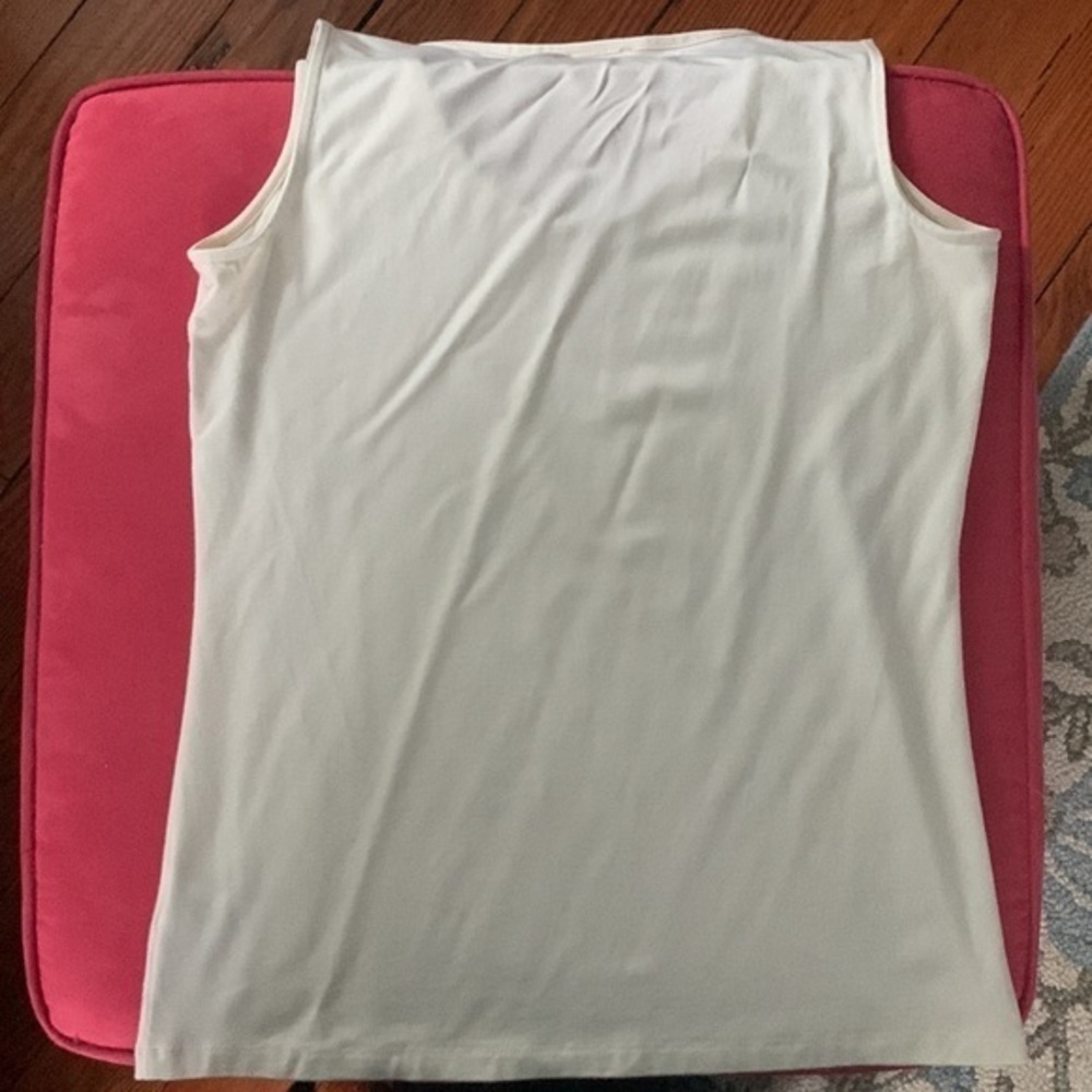 Talbots XS basic white tank - Picture 4 of 4